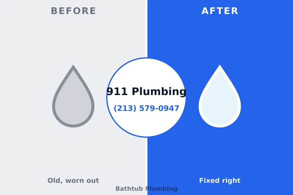 Before and after: plumbing repair St. Francis, KS